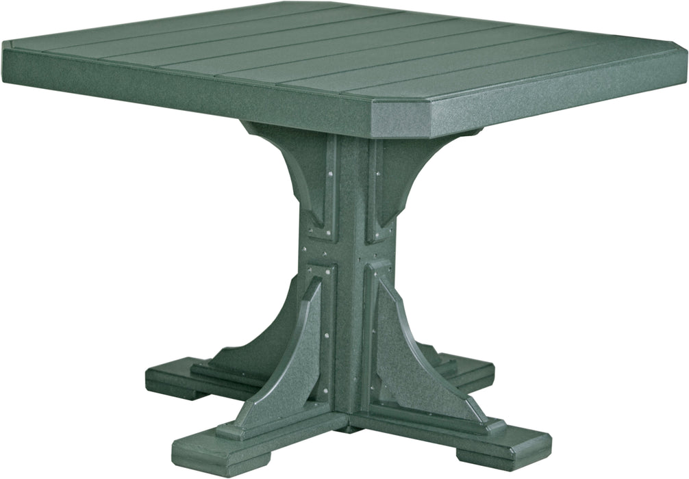 LuxCraft Recycled Plastic 41" Square Table (DINING HEIGHT)