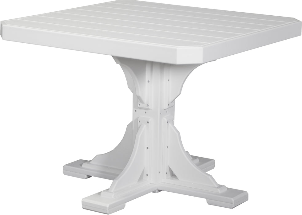 LuxCraft Recycled Plastic 41" Square Table (DINING HEIGHT)