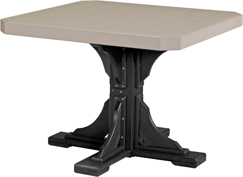 LuxCraft Recycled Plastic 41" Square Table (DINING HEIGHT)