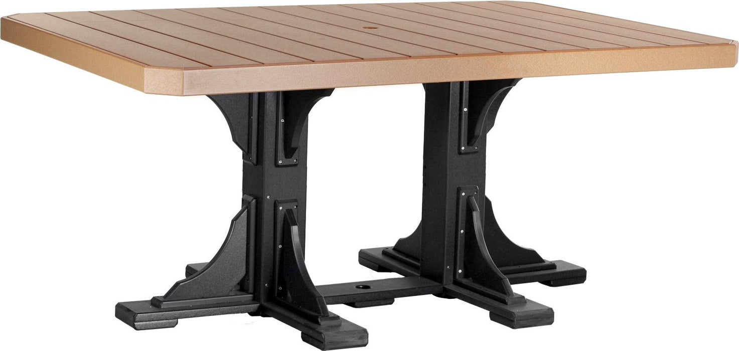 LuxCraft Recycled Plastic 4x6' Rectangular Table (COUNTER HEIGHT)