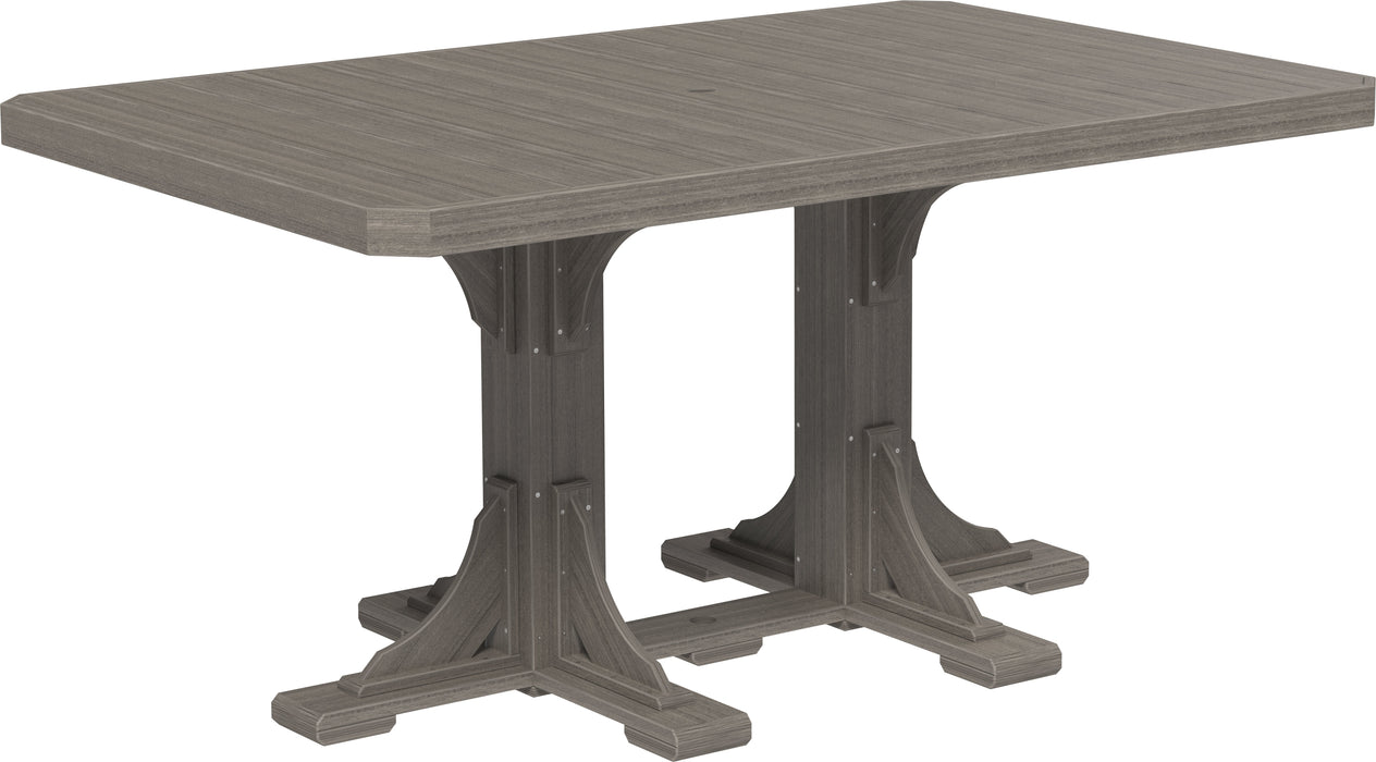 LuxCraft Recycled Plastic 4x6' Rectangular Table (COUNTER HEIGHT)
