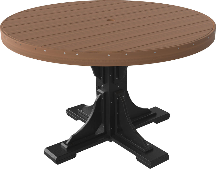 Luxcraft Recycled Plastic 4' Round Table (DINING HEIGHT)
