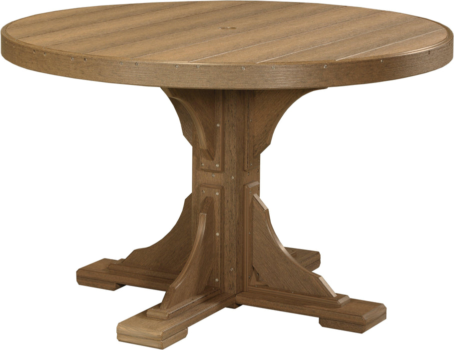 Luxcraft Recycled Plastic 4' Round Table (DINING HEIGHT)