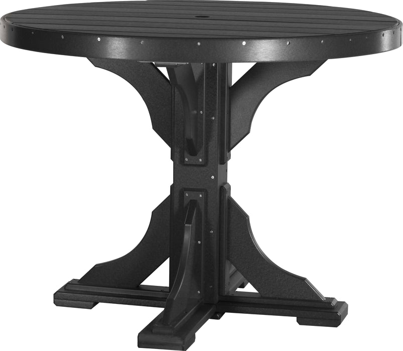 LuxCraft Recycled Plastic 4' Round Table (COUNTER HEIGHT)