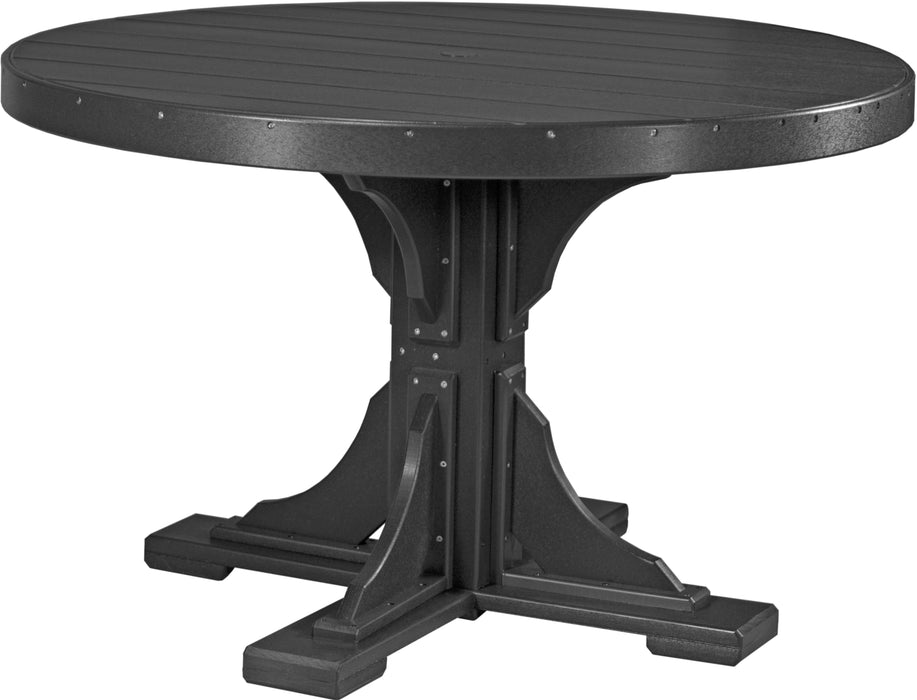 Luxcraft Recycled Plastic 4' Round Table (DINING HEIGHT)
