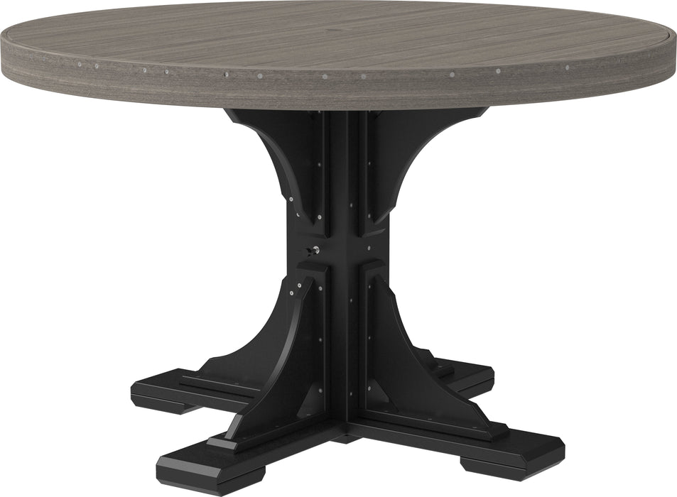 Luxcraft Recycled Plastic 4' Round Table (DINING HEIGHT)