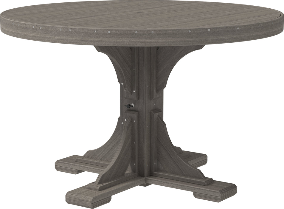Luxcraft Recycled Plastic 4' Round Table (DINING HEIGHT)