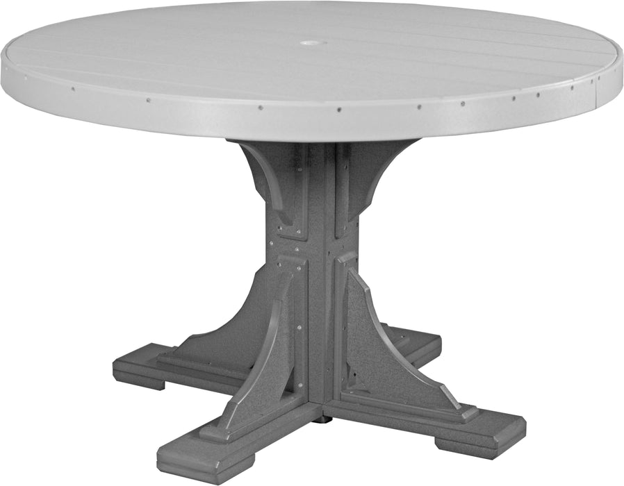 Luxcraft Recycled Plastic 4' Round Table (DINING HEIGHT)