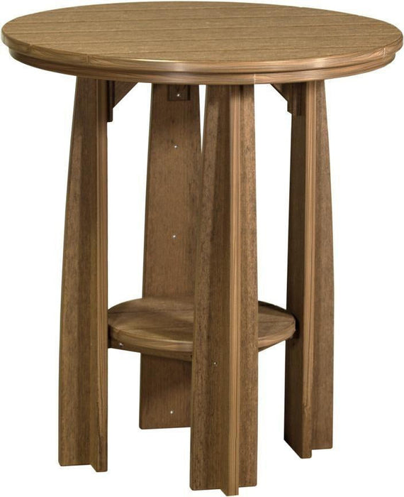 LuxCraft Recycled Plastic Counter Height 36" Balcony Table