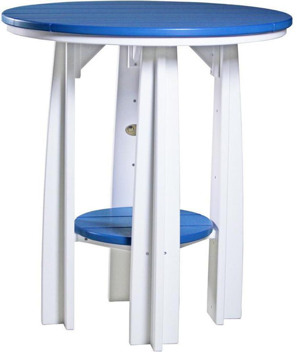 LuxCraft Recycled Plastic Counter Height 36" Balcony Table