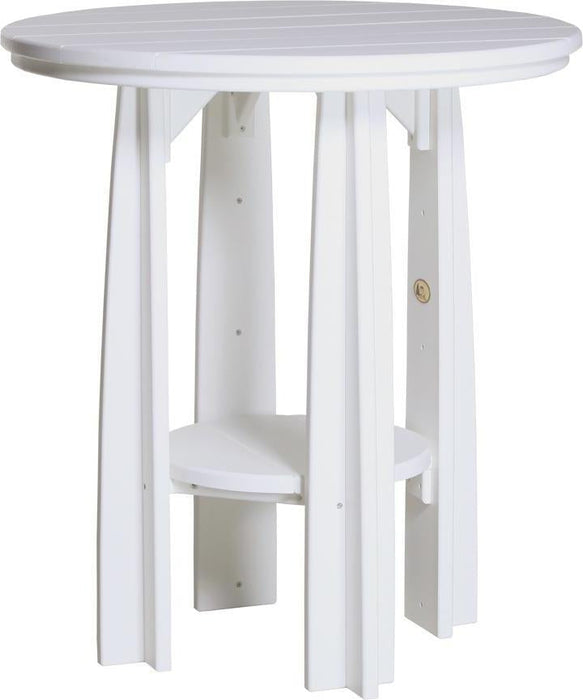 LuxCraft Recycled Plastic Counter Height 36" Balcony Table