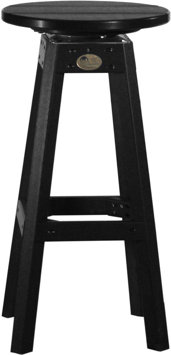 LuxCraft Recycled Plastic Bar Stool