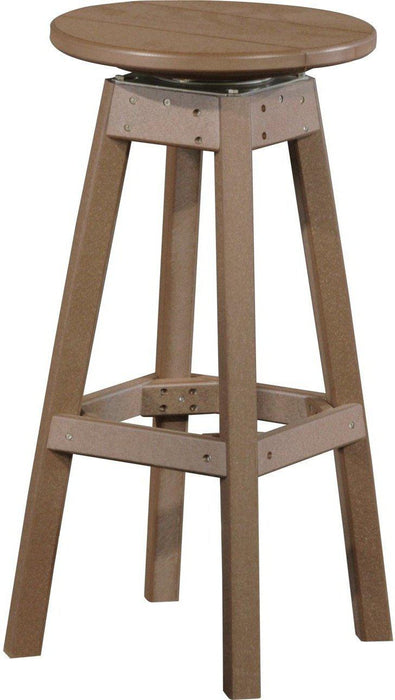 LuxCraft Recycled Plastic Bar Stool