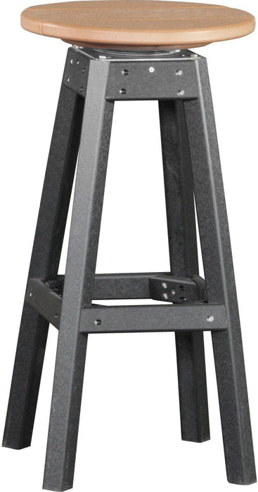 LuxCraft Recycled Plastic Bar Stool
