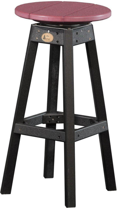 LuxCraft Recycled Plastic Bar Stool
