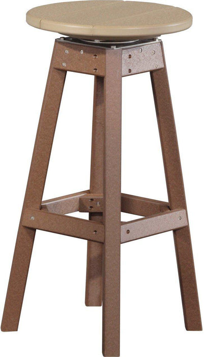 LuxCraft Recycled Plastic Bar Stool