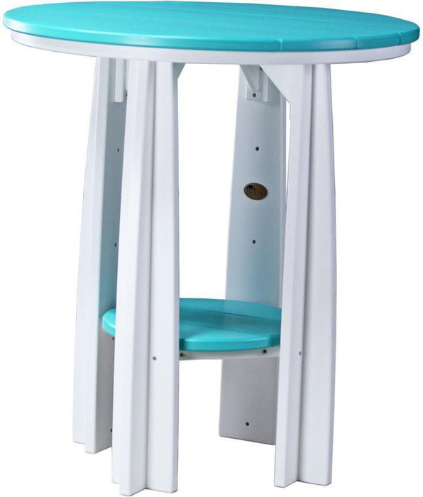 LuxCraft Recycled Plastic Counter Height 36" Balcony Table