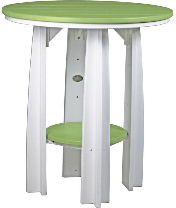 LuxCraft Recycled Plastic Counter Height 36" Balcony Table