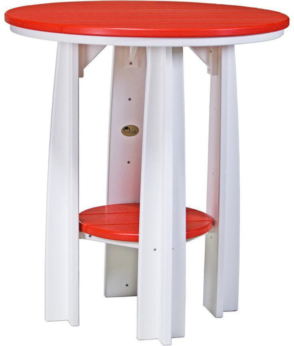 LuxCraft Recycled Plastic Counter Height 36" Balcony Table