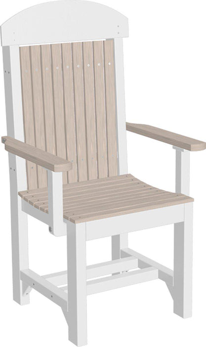 LuxCraft Recycled Plastic Classic Arm Chair (DINING HEIGHT)