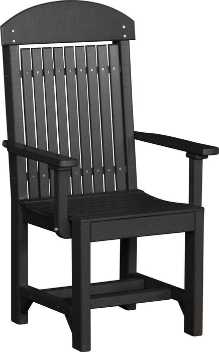 LuxCraft Recycled Plastic Classic Arm Chair (DINING HEIGHT)