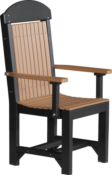 LuxCraft Recycled Plastic Classic Arm Chair (DINING HEIGHT)