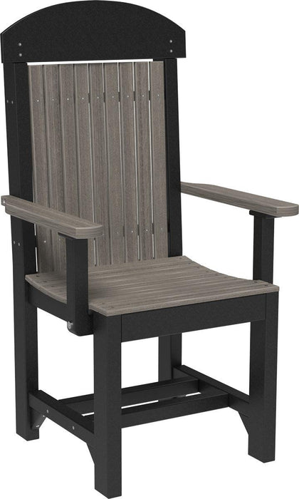 LuxCraft Recycled Plastic Classic Arm Chair (DINING HEIGHT)