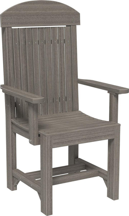 LuxCraft Recycled Plastic Classic Arm Chair (DINING HEIGHT)