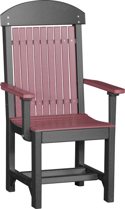 LuxCraft Recycled Plastic Classic Arm Chair (DINING HEIGHT)