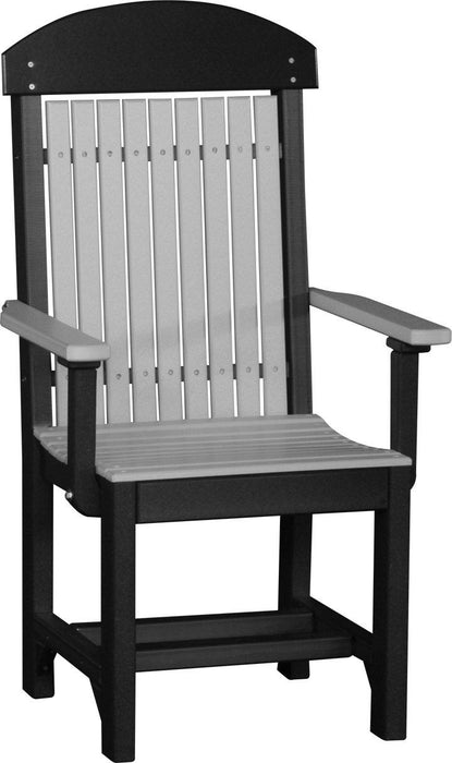 LuxCraft Recycled Plastic Classic Arm Chair (DINING HEIGHT)