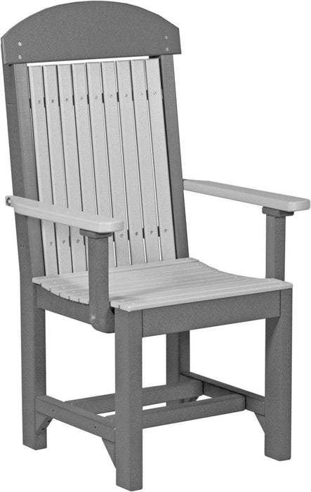 LuxCraft Recycled Plastic Classic Arm Chair (DINING HEIGHT)
