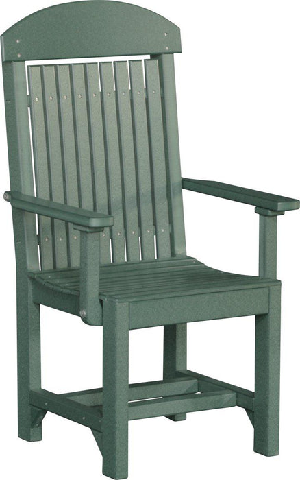LuxCraft Recycled Plastic Classic Arm Chair (DINING HEIGHT)