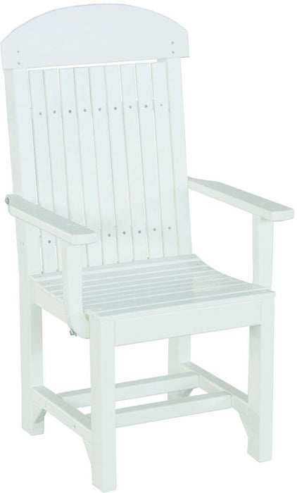 LuxCraft Recycled Plastic Classic Arm Chair (DINING HEIGHT)