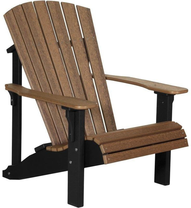 LuxCraft Recycled Plastic Deluxe Adirondack Chair