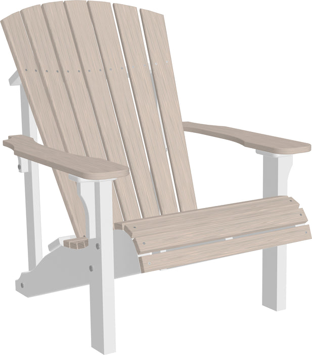 LuxCraft Recycled Plastic Deluxe Adirondack Chair