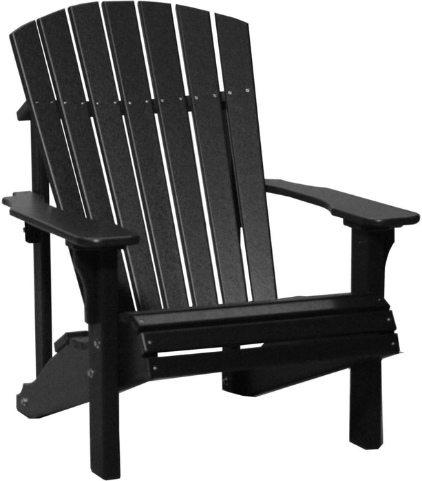 LuxCraft Recycled Plastic Deluxe Adirondack Chair