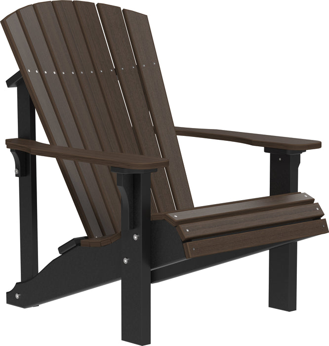 LuxCraft Recycled Plastic Deluxe Adirondack Chair