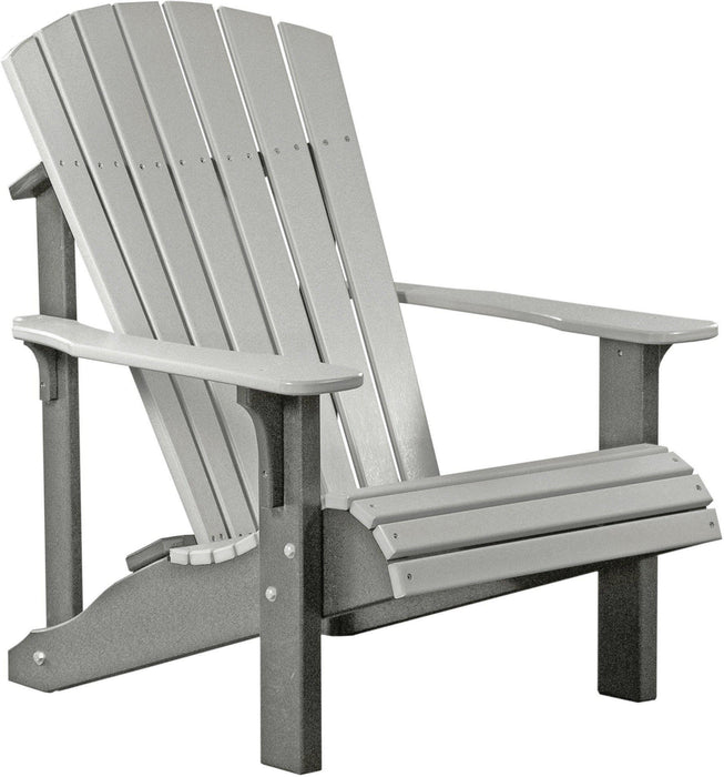 LuxCraft Recycled Plastic Deluxe Adirondack Chair