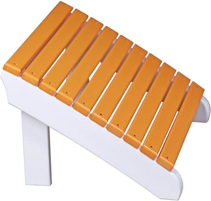 LuxCraft Recycled Plastic Deluxe Adirondack Footrest