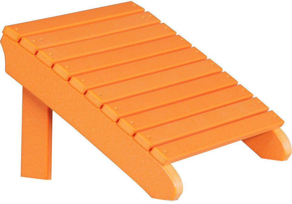 LuxCraft Recycled Plastic Deluxe Adirondack Footrest