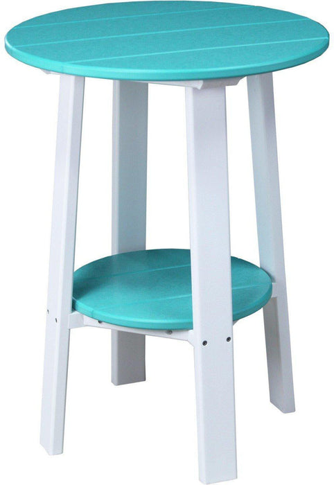 LuxCraft Recycled Plastic 28" High Deluxe End Table (PAIRS W/ COUNTER HEIGHT FURNITURE)