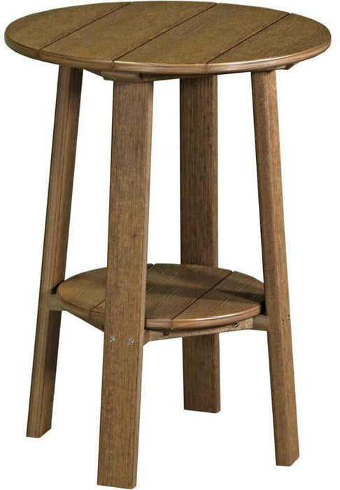 LuxCraft Recycled Plastic 28" High Deluxe End Table (PAIRS W/ COUNTER HEIGHT FURNITURE)