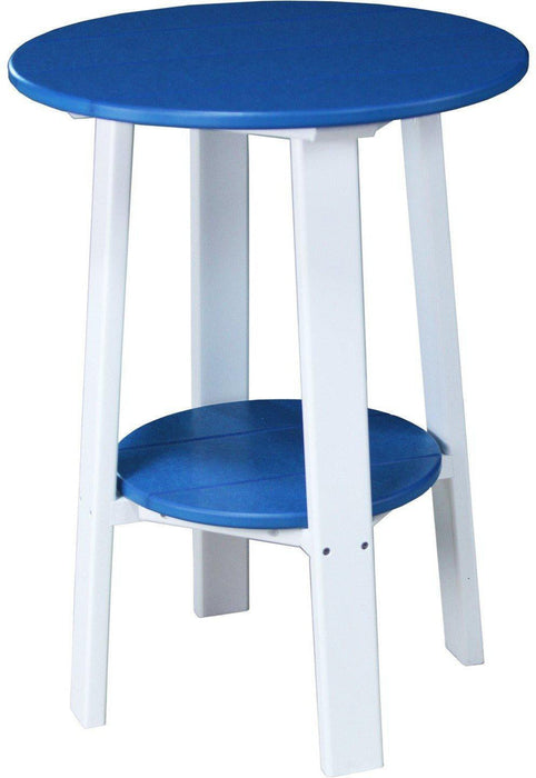 LuxCraft Recycled Plastic 28" High Deluxe End Table (PAIRS W/ COUNTER HEIGHT FURNITURE)
