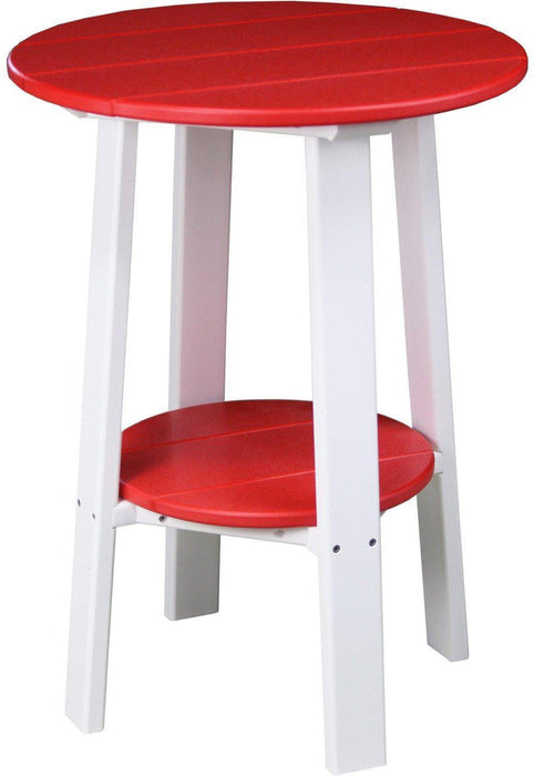LuxCraft Recycled Plastic 28" High Deluxe End Table (PAIRS W/ COUNTER HEIGHT FURNITURE)