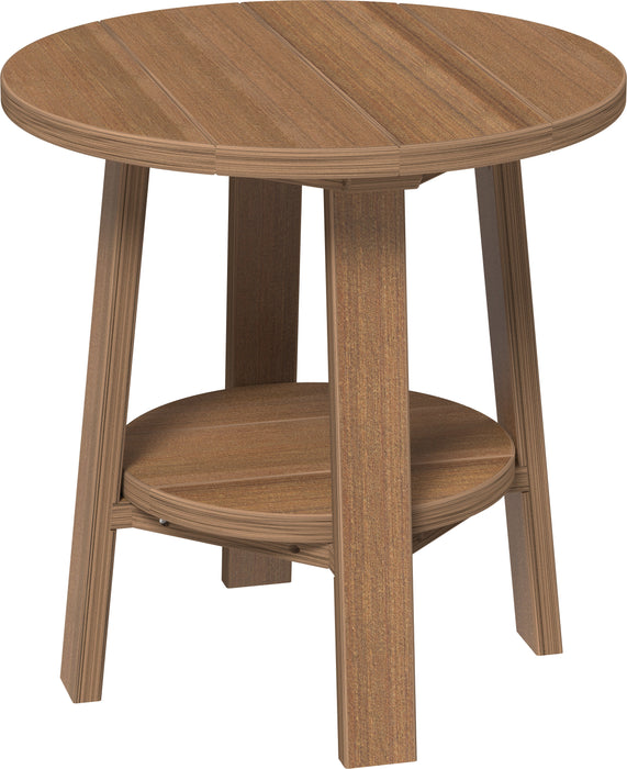 LuxCraft Recycled Plastic 21.5" Deluxe End Table