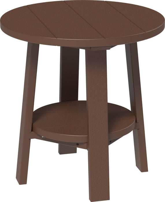 LuxCraft Recycled Plastic 21.5" Deluxe End Table