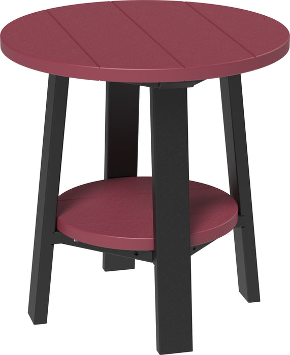 LuxCraft Recycled Plastic 21.5" Deluxe End Table