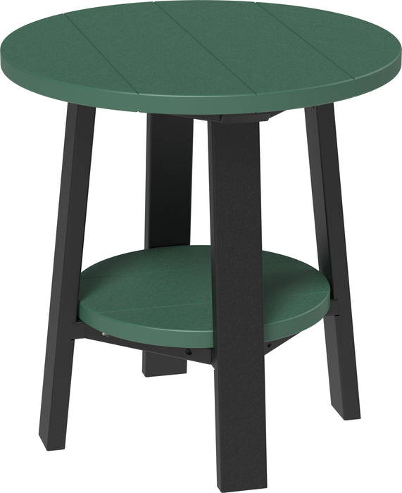LuxCraft Recycled Plastic 21.5" Deluxe End Table