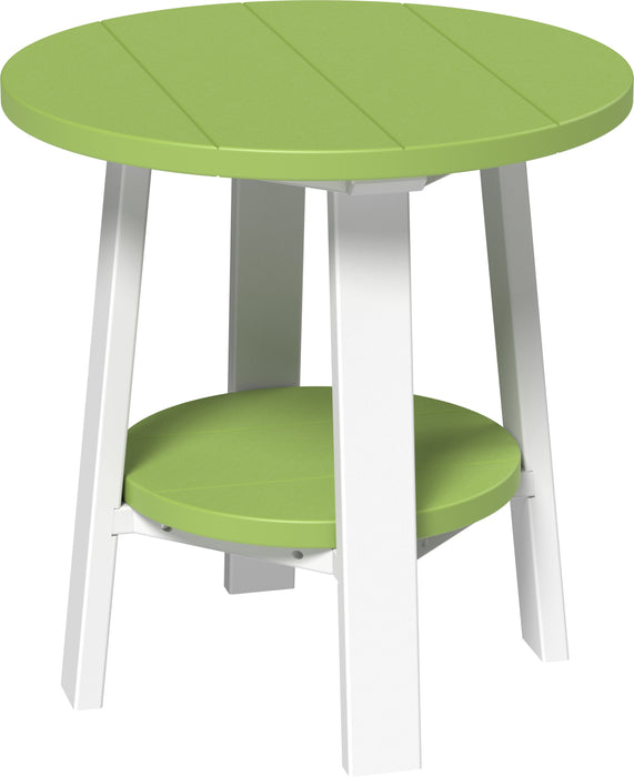 LuxCraft Recycled Plastic 21.5" Deluxe End Table