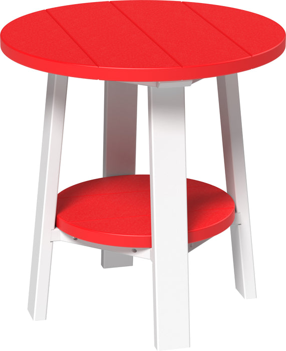 LuxCraft Recycled Plastic 21.5" Deluxe End Table